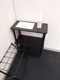 傘立てやアルコール消毒対策も万全です！ - レンタルスペースデルタ　Rentalspace Delta レンタルスペースデルタ岡山の設備の写真