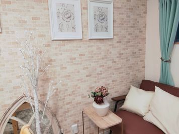 池袋プレイス◎くすみカラーインテリア◎7分◎パーティー◎Wifi ✨ZARA HOME style✨の室内の写真