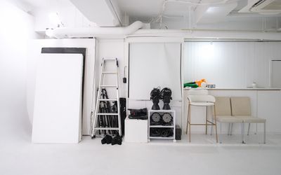 アオイチスタジオ 白ホリスタジオの室内の写真