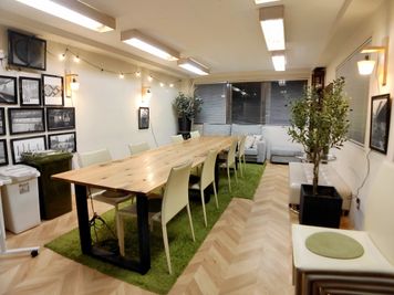 夜間 - ☀️神楽坂･飯田橋のレンタルスペース レンタルスペース 飯田橋301の室内の写真