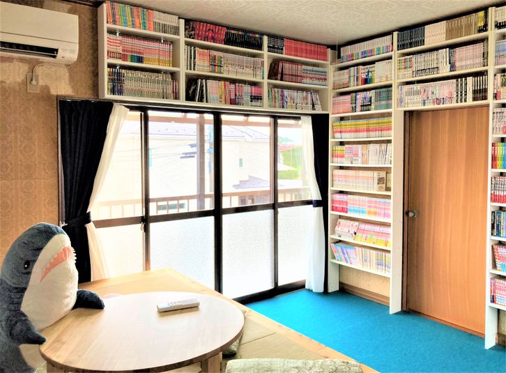 大宮台ひだまりと本の家 千葉市若葉区大宮台の2Fの室内の写真