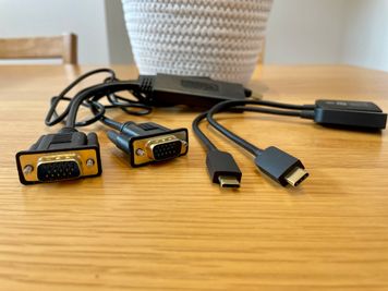 【VGA、タイプCのHDMI変換機もご用意しております】 - 【閉店】TIME SHARING 南青山 【閉店】501の室内の写真