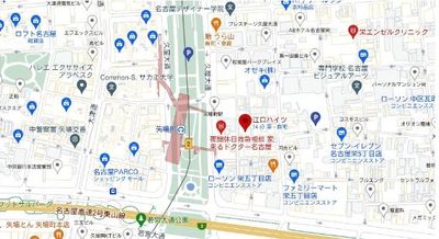 地図 - 矢場町パーティ608 広いキッチン付きレンタルスペースTHE ROOM矢場町608のその他の写真