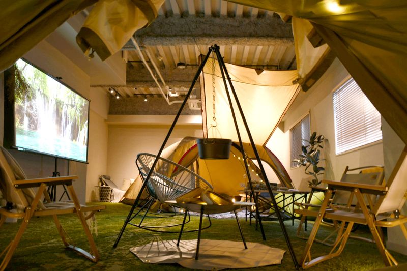 屋内グランピング - Theater Www