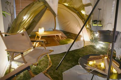 Theater Www 屋内グランピングの室内の写真