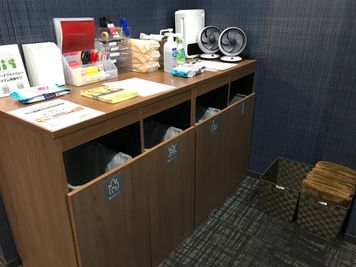 無料貸出備品です。 - PERSONAL SUITE 吉祥寺 ＜BOOTH25＞半個室空間※音漏れ対策実施中※の設備の写真