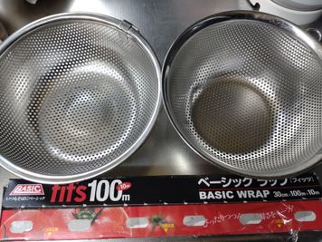 ザル15約2個 - レンタルキッチン札幌の設備の写真