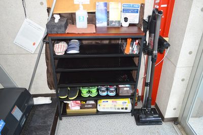 靴棚 - アルカビル Sinwa Training Gym（真和トレーニングジム）の設備の写真