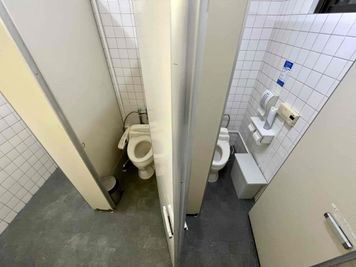 【3階女性トイレ（個室×2）】 - TIME SHARING 渋谷神南 3Bの設備の写真