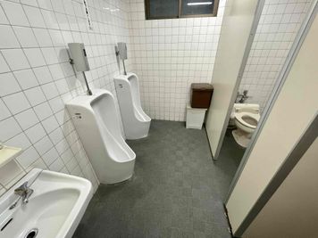 【3階男性トイレ（個室×1、小便器×2）】 - TIME SHARING 渋谷神南 3Bの設備の写真