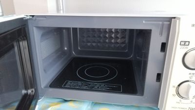 使いやすいフラット型電子レンジ🎵 - 💖マイルーム💖 💖Lucca（ルッカ）💖の設備の写真