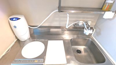 キッチンには浄水器 - SKY 渋谷の設備の写真