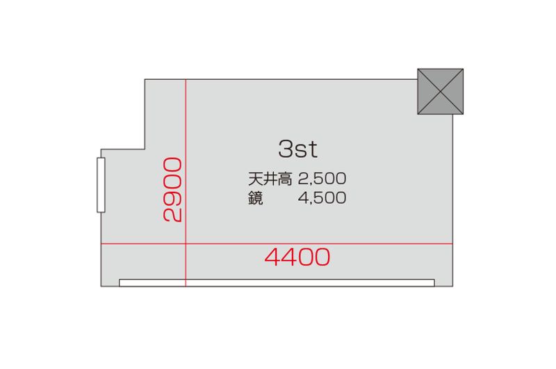 3st - 福岡 天神 レンタルスタジオ　STUDIO BUZZ 