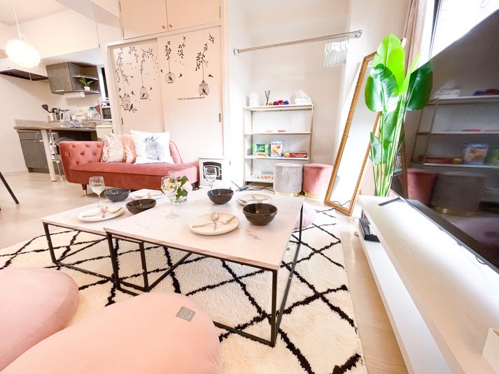 広いキッチン付きレンタルスペースTHE ROOM矢場町608 - 矢場町パーティ608