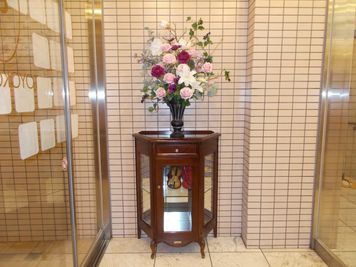 東横INN福島駅西口 シングルの入口の写真