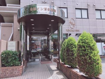 東横INN博多駅南 シングルの入口の写真