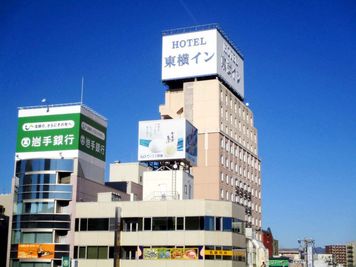 東横INN盛岡駅前 シングルの入口の写真