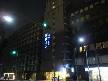 東横INN京都五条烏丸 エコノミーダブルの入口の写真