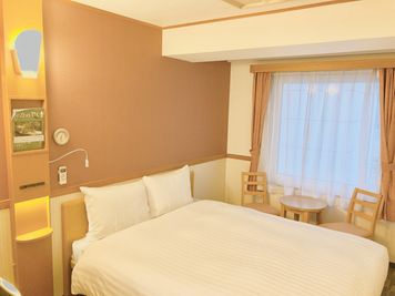 【東横INN川崎駅前市役所通】ホテルの綺麗な客室でお得なデイユースプラン♫リモートワークやママ会等に最適✨【エコノミーダブル】 - 東横INN川崎駅前市役所通