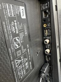 テレビの背面出入力端子 - カリクラシ 西田ビル４F 広いベランダの多目的スペース！【西田ビル４F】の室内の写真