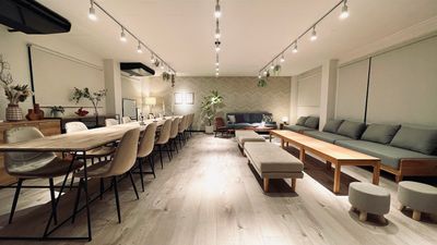 夜の雰囲気の良さも好評です🌃 - レンタルスペース Ritzなんば【難波】 1名～20名様専用〈SMILE工房 Ritzなんば〉の室内の写真