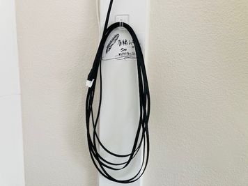 有線LANコード(5m) - 貸会議室 コルコバード 学芸大学駅徒歩3分 貸会議室 コルコバードの設備の写真
