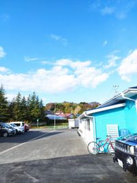 田舎ならではの透明感のある景色と空 - 宮城県初！ガレージレンタルスペース　ドームテント新設！ 県内初！ガレージスタジオ【エジソン】400坪☆ワーゲンバスあり☆の外観の写真