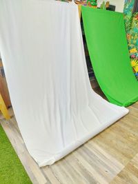 第2スタジオ　撮影用背景布　9/15 - 宮城県初！ガレージレンタルスペース　ドームテント新設！ 県内初！ガレージスタジオ【エジソン】400坪☆ドームテントあり☆の室内の写真