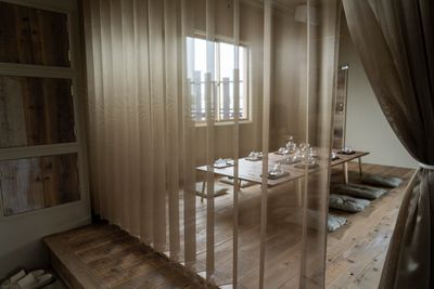 カーテンで幻想的な雰囲気に - Sophia(ソフィア) 京都から25分のハイセンスなレンタルスペースの室内の写真