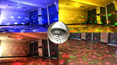 綺麗な照明 - スタジオ ライトルーム 神戸三宮店 ダンス&ヨガ 三宮店(506号室)の設備の写真