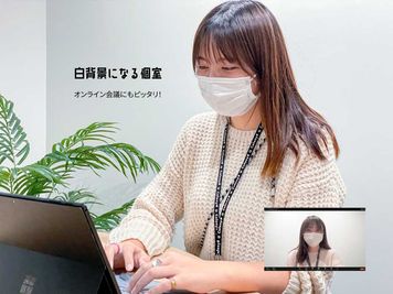 【使用例②】
お仕事帰りの「ちょい残業」にも最適なお部屋になります💻 - Colony#15高田馬場 【Colony#15 高田馬場】2人部屋|会議室/多目的スペースの室内の写真