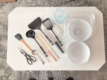 調理器具は無料でお使い頂けます。 - わくわくカーニバル横浜3号 駅チカパーティルームの設備の写真