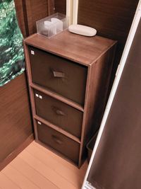 お客様用着替えと施術用の服が入っています。 - レンタルスペースAs ～遊びも仕事もこの部屋1つで～駅近2分の隠れ家的マルチスペースの設備の写真