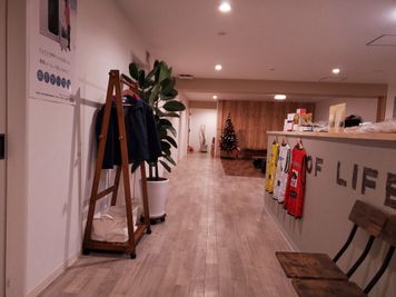 入口からの店内 - レンタルスペース　OF LIFE レンタルスタジオ OF LIFE　青砥の入口の写真