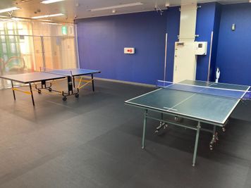 ゴールドジム千葉ニュータウン 卓球場レンタルスペースの室内の写真