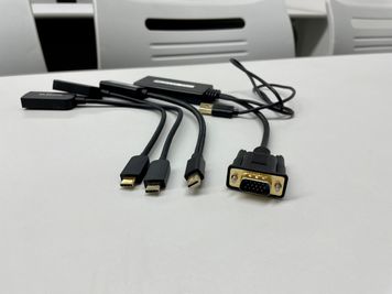 【HDMI接続用の各種変換機もご用意しております】 - 【閉店】TIME SHARING 大阪本町 7Aの設備の写真