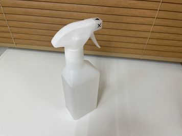 消毒液 - レンタルサロンShin エステ・整体ができるレンタルスペースの設備の写真