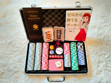 トランプセット - パーティ・誕生日会【コンビニ0分】オオノビル305「ロココ川口」 ハロウィン🎃2面採光✨ママ会👶優しい日差し💗癒し系スペースの設備の写真