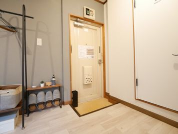 ◆玄関内側 - レンタルサロンHaruka蒲田店 レンタルサロンHarukaの室内の写真