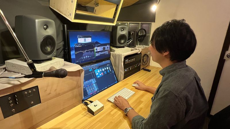 皆様に寄り添いながら、より良い作品作りのお手伝いをさせて頂けたら幸いです！ - セルフ音楽スタジオ「alt studio(オルトスタジオ)」  [動画共有] エンジニア付きレコーディング alt studioの室内の写真