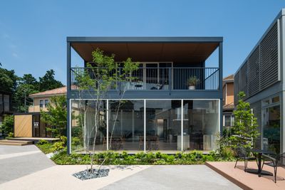 お部屋の外観はこちらです！
スペースは1階にございます。
※始めに別棟の受付までお越しください
 - U-SPACE　千葉店 Living1の外観の写真