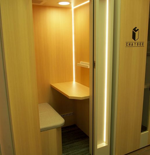 【CHATBOX大阪扇町】102(一人用ワークブース) - CHATBOX大阪扇町