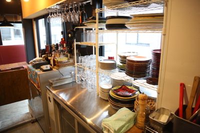 MYROOM restaurant 恵比寿 Relax restaurant 恵比寿 | こだわりのキッチンの設備の写真