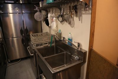 MYROOM restaurant 恵比寿 Relax restaurant 恵比寿 | こだわりのキッチンの設備の写真