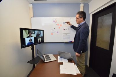 【３月末で閉店】モニター・ホワイトボード有り。ミーティングに最適なお部屋 - Co-working space「Tule plus」