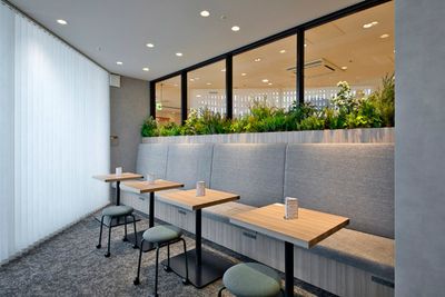 H¹T溝の口（サテライト型シェアオフィス） OPEN SPACEの室内の写真