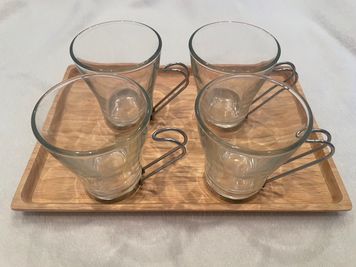 【無料】耐熱コップ４つ - 渋谷109から徒歩4分のレンタルサロン 渋谷109から徒歩4分/ 24時間 /無休営業/ 完全個室サロンの設備の写真
