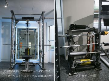 トレーニングスタジオ大井町の設備の写真