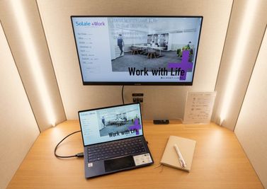 EKI DESK by H¹T BOX【北越谷駅】（ボックス型シェアオフィス） ROOM 1の室内の写真