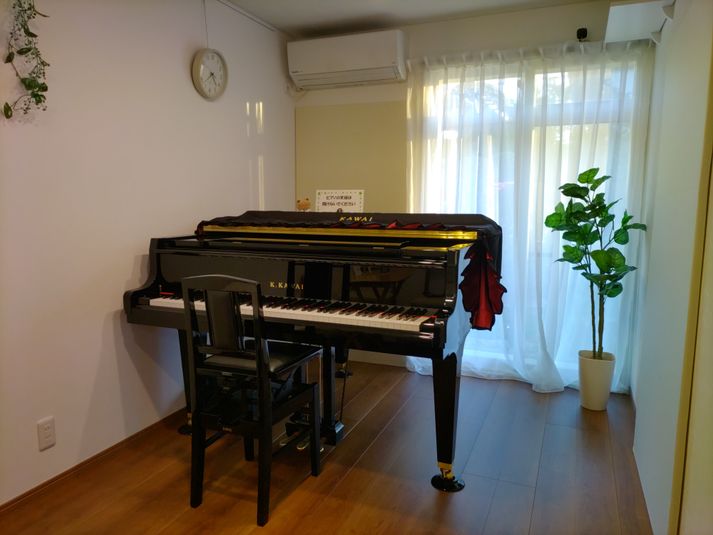 レンタルスタジオ、音楽スタジオ、リモートワーク、レンタルスペース - 音楽練習室「スタジオショパン」～新品グランドピアノ、管楽器ＯＫ～